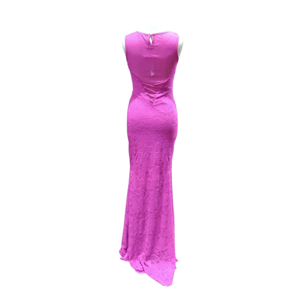7250 Flame Mode Pink long dress