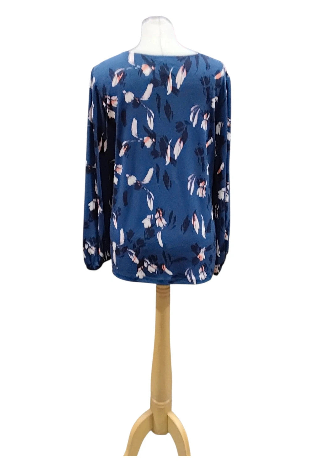 7510 Cynthia Rowley Dark teal print mini top