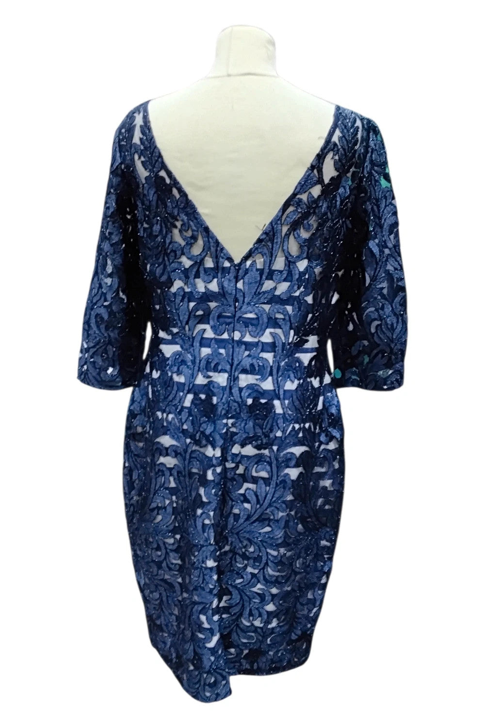 7810 Sonia Pena MOB Navy Dress