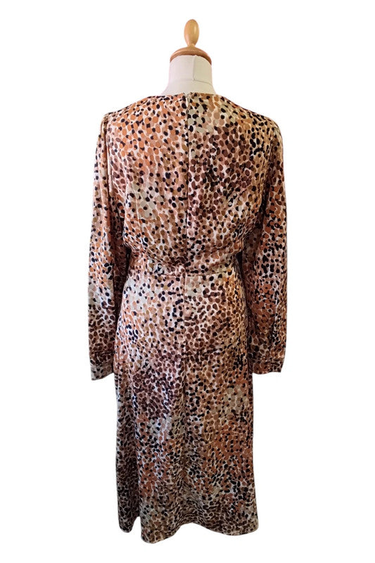 Girl in Mind Brown Dress size 10 8979DC