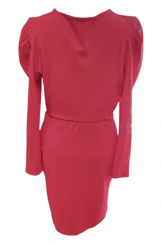 9118CG River Island Red Dress