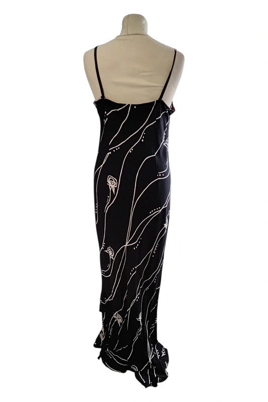Paul Costelloe Long Dress Sz S/M 4139CDC