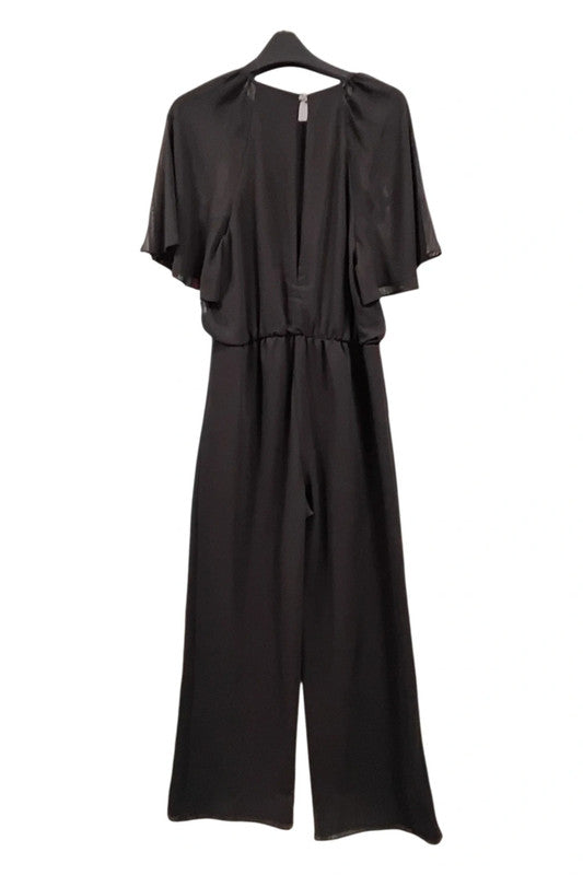 9137PM Friends like these Black Jumpsuit