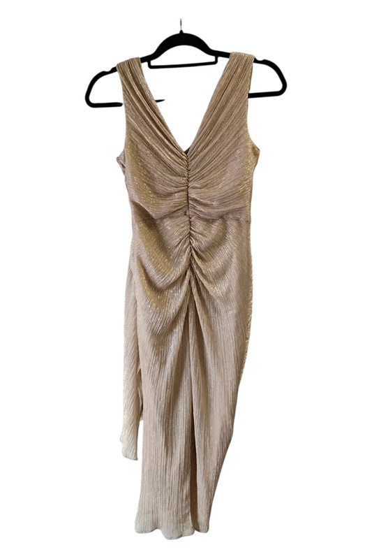 9163TMV Debut Gold Dress