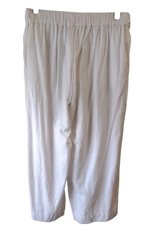 9154TC Dunnes White Trousers