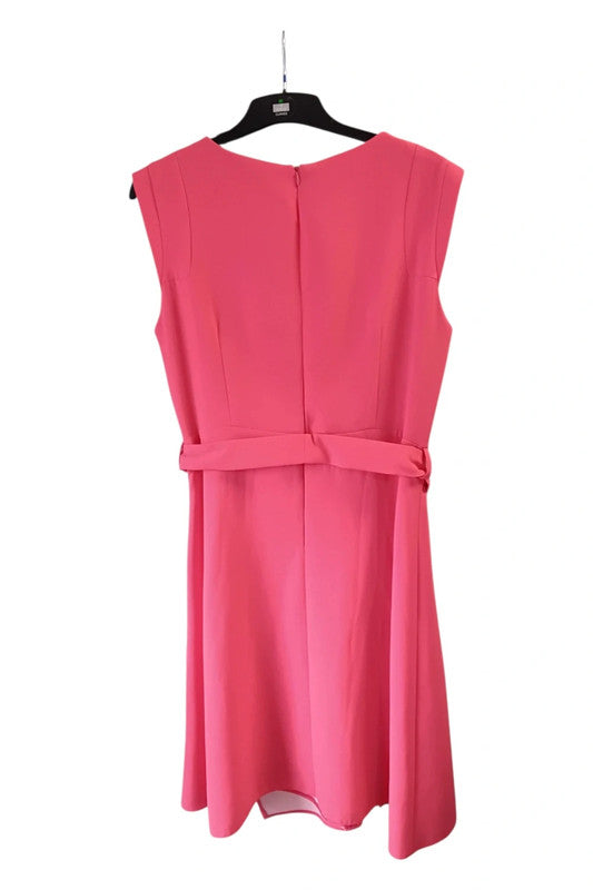 Daisy May sleeveless dress with tie waist Sz 14 9300ACR