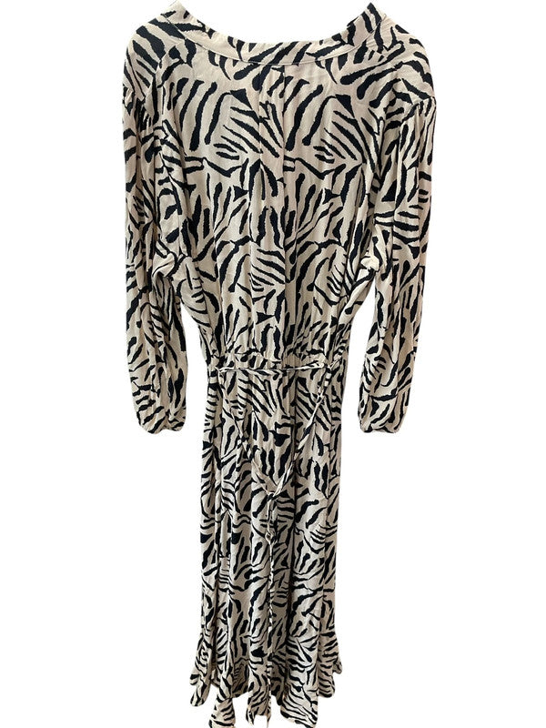 Oasis print dress Sz 16 9339LT