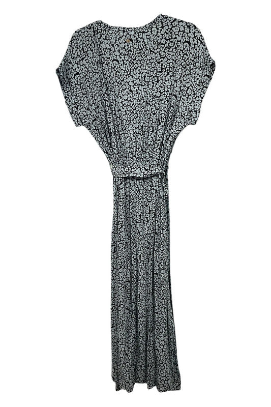 Melting Stockholm dress black and blue Size M 9498HK