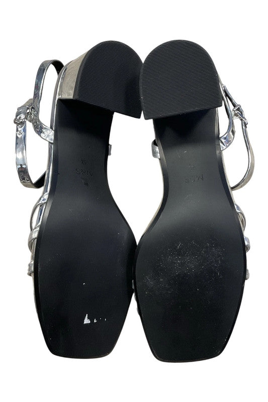 M&S sandal silver Size 5.5 9572SHD