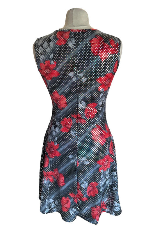 Bella Moda dress black and red Size 8 7245MDM