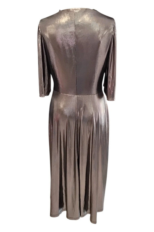 Empire Dress by Yessica Gold Sz 40/12 9666CM