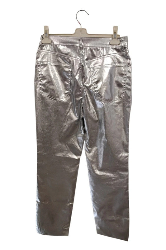 H&M Trousers Silver Sz 40 9630CM