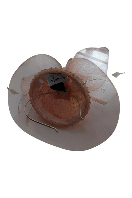 Snoxell Gwyther Fascinator Peach 5700RM