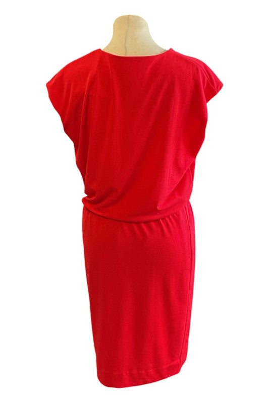 InWear dress red midi size S 9723RSW