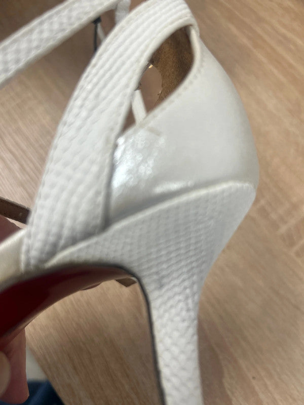 Kate Appleby Cream Sandal Sz 36 9734BC