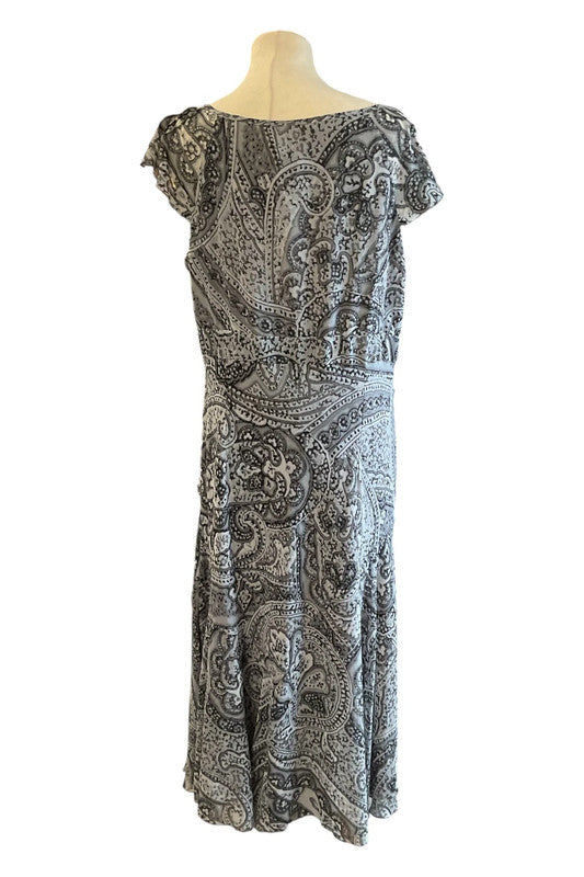 Per Una Dress grey long sleeveless size 18 9762PLY