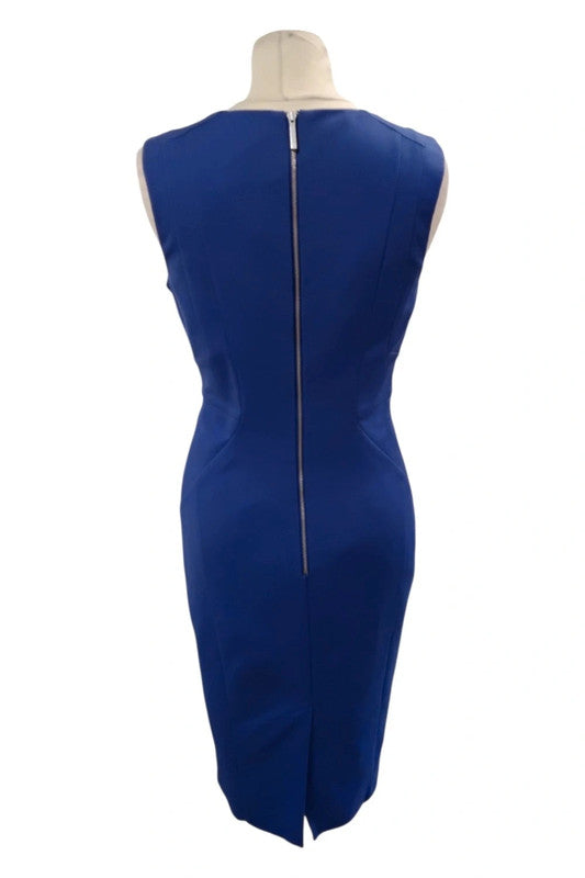 Oasis Dress Blue Sz 10/36 5119EN