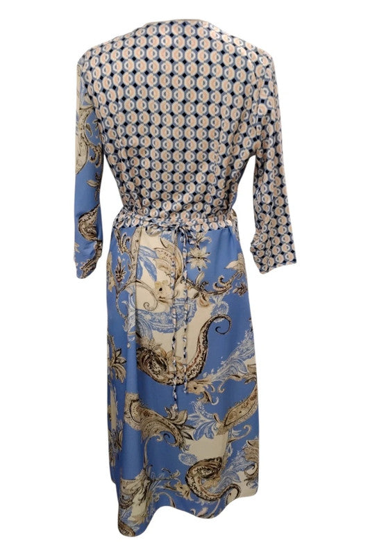 Katte+Pippa Dress Blue Sz S 4879JC