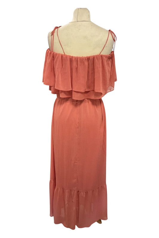 WAT. The Brand dress coral Size 10 5236AL