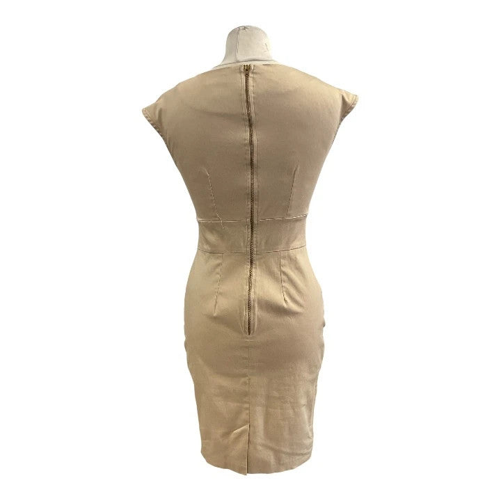 Closet tan dress, size 8, 4223CM