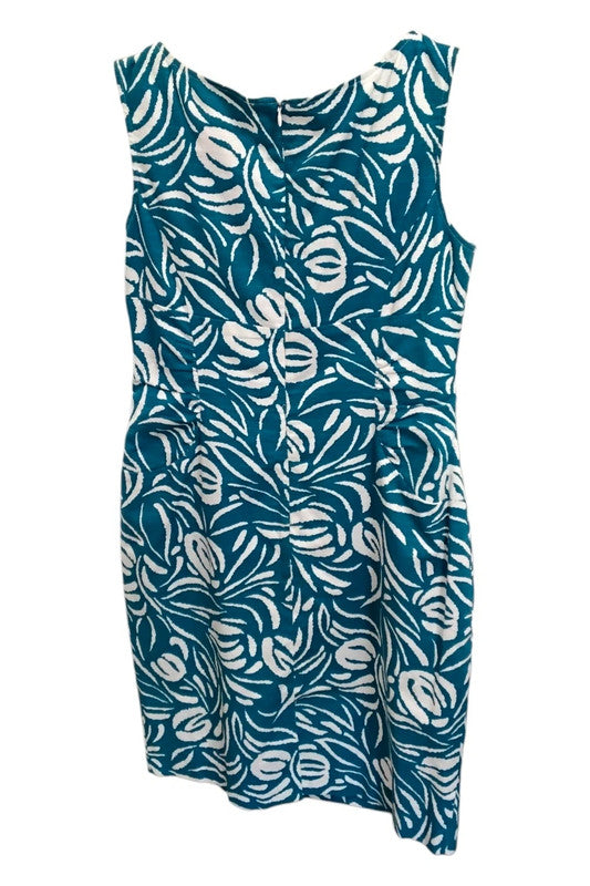Jessica Howard dress green and white Size 16 5799ND