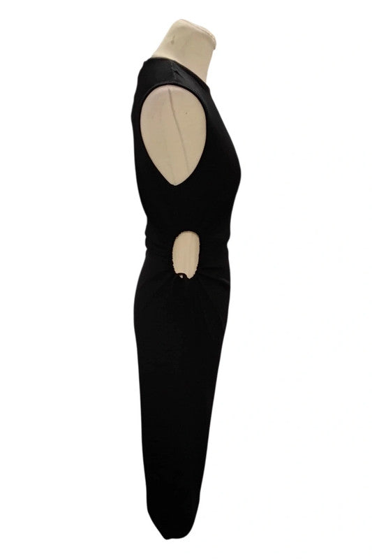Next Dress Black Sz 14 9786LFR