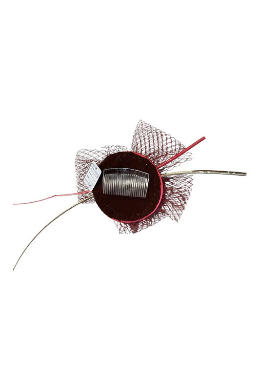 Fascinator hat coral 5720EB