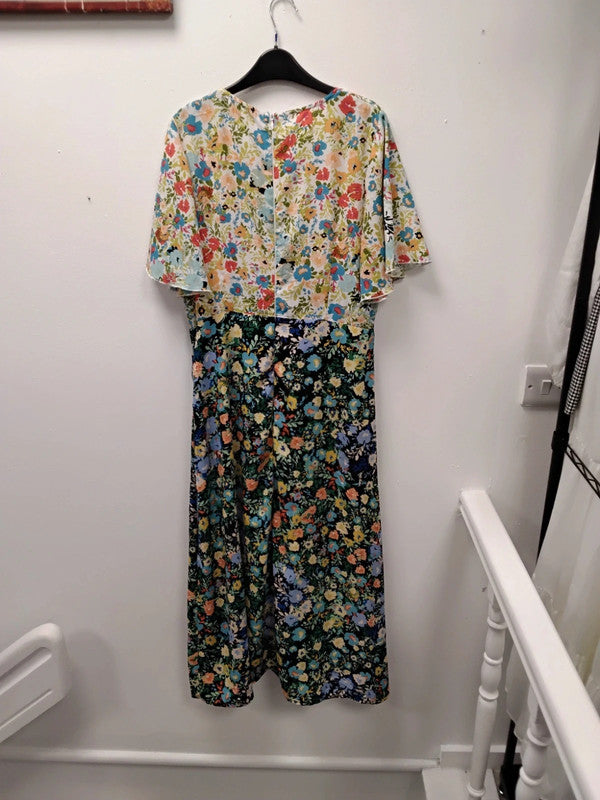 Girl in Mind Dress Multi Sz 14 9928AFO