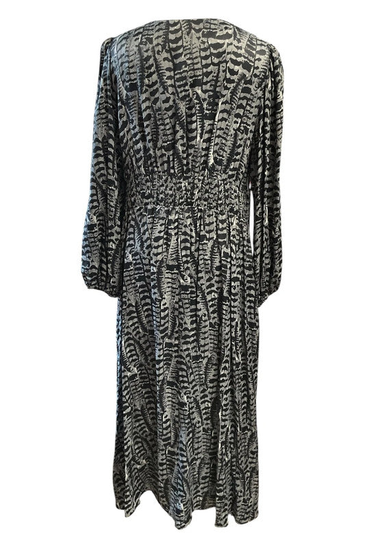 Gallery dress black and white, size 14, 9975JMG