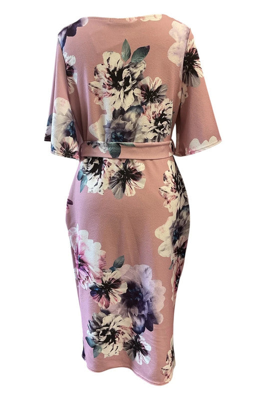 Quiz dress pink, size 14, 9976JMG