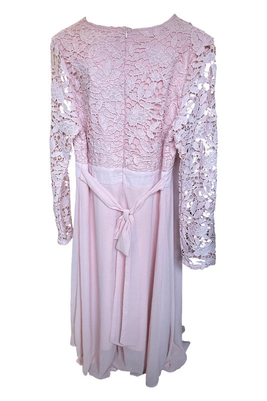 Boohoo dress pink Size 18 9882CBO