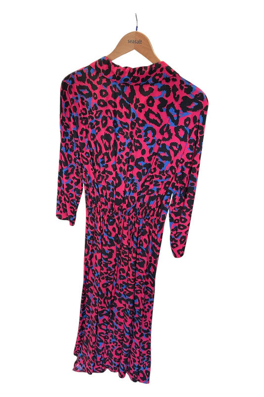 Rosen Awenue dress pink print Size 14 9945CBO