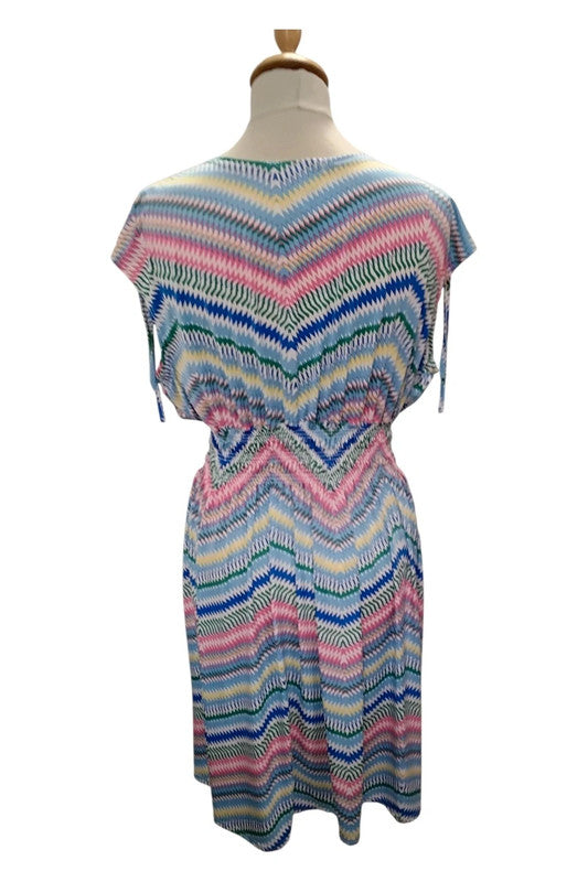 Elena Z Dress Multi Sz M/10 10022ANN