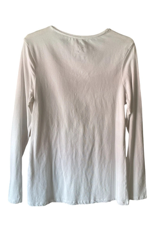 Atmosphere Top white long sleeve size 16 9092CDC