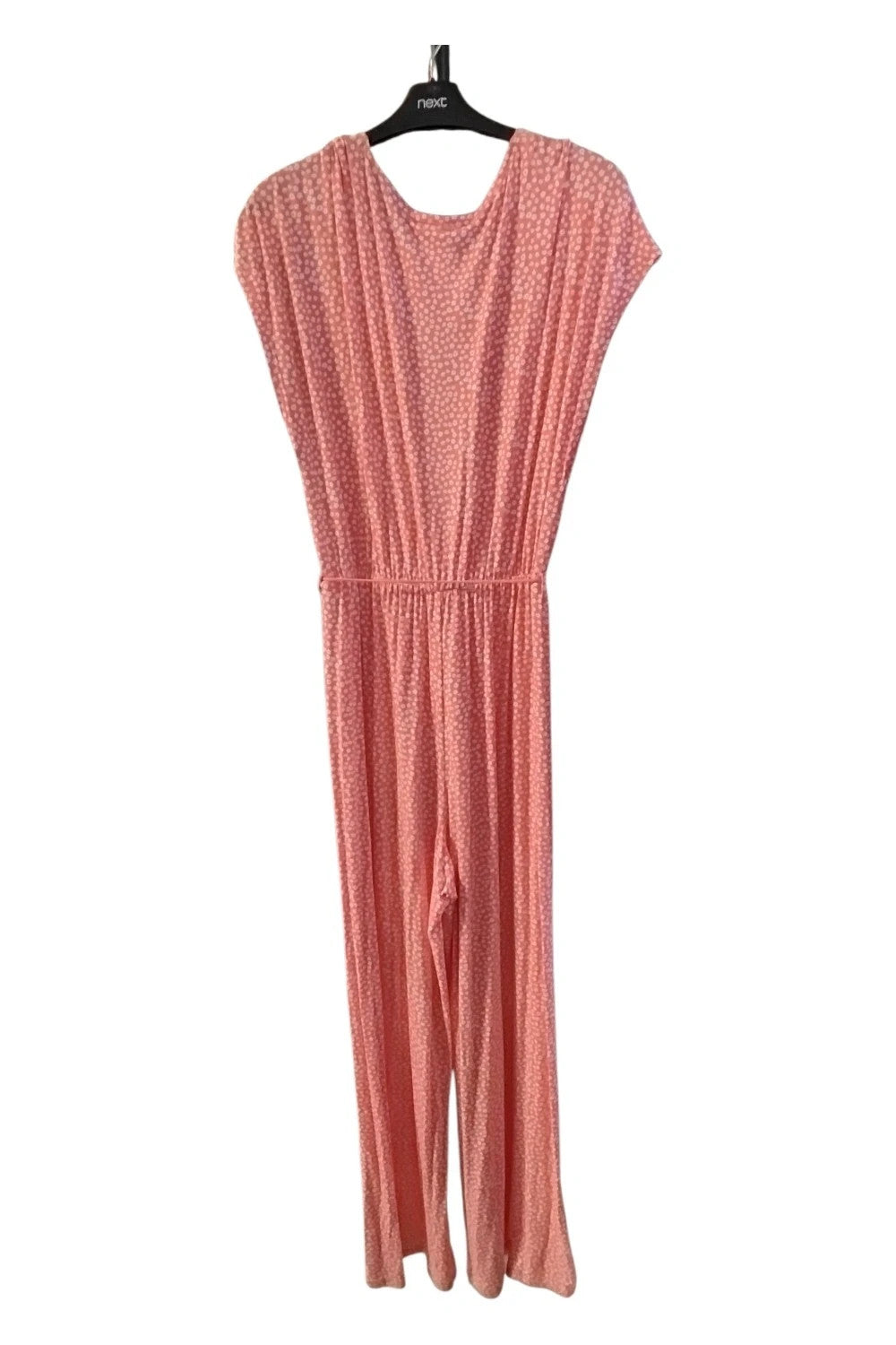 Miss Silfridge Jumpsuit Orange Print Sz 12 10104SCA