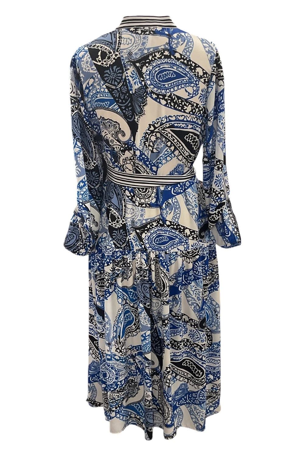 Joseph Ribkoff Dress blue print size 12 10122MOD