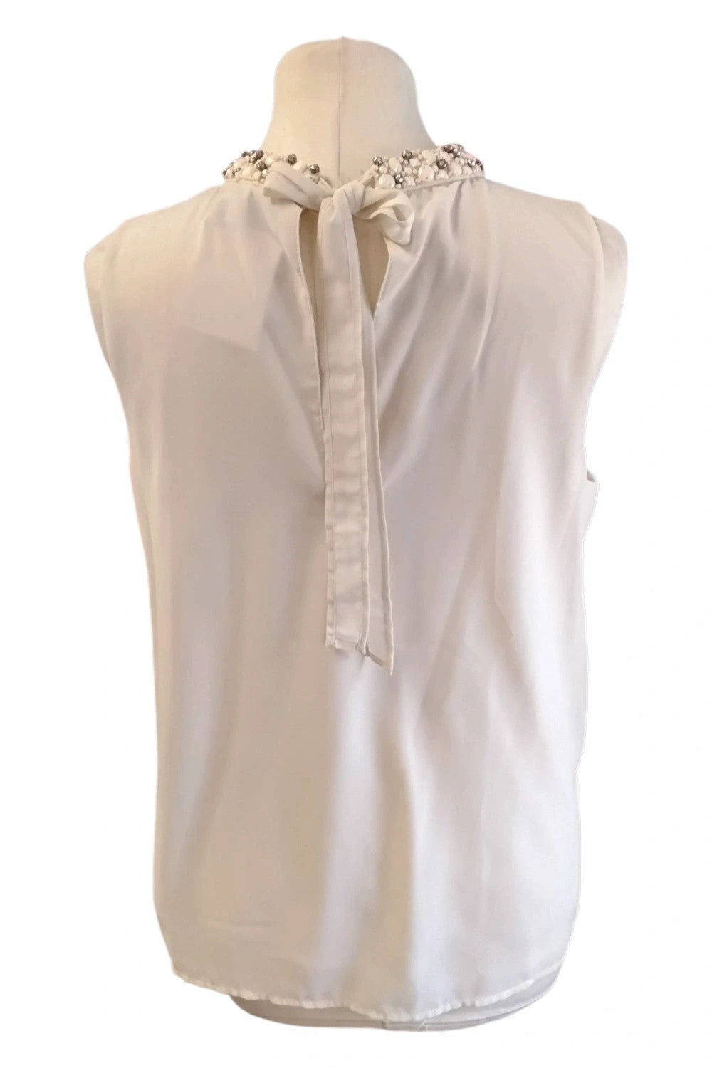 Vero Moda Top Cream Sz M 10138ANN
