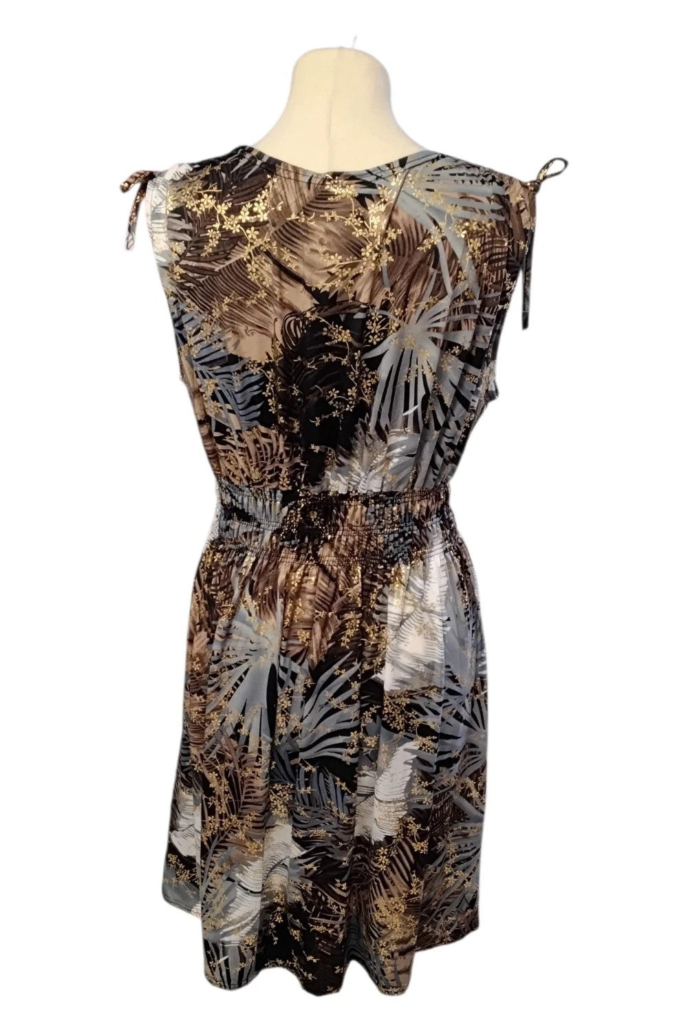 Leana Mode Dress Multicolor Sz one(10) 10152ANN