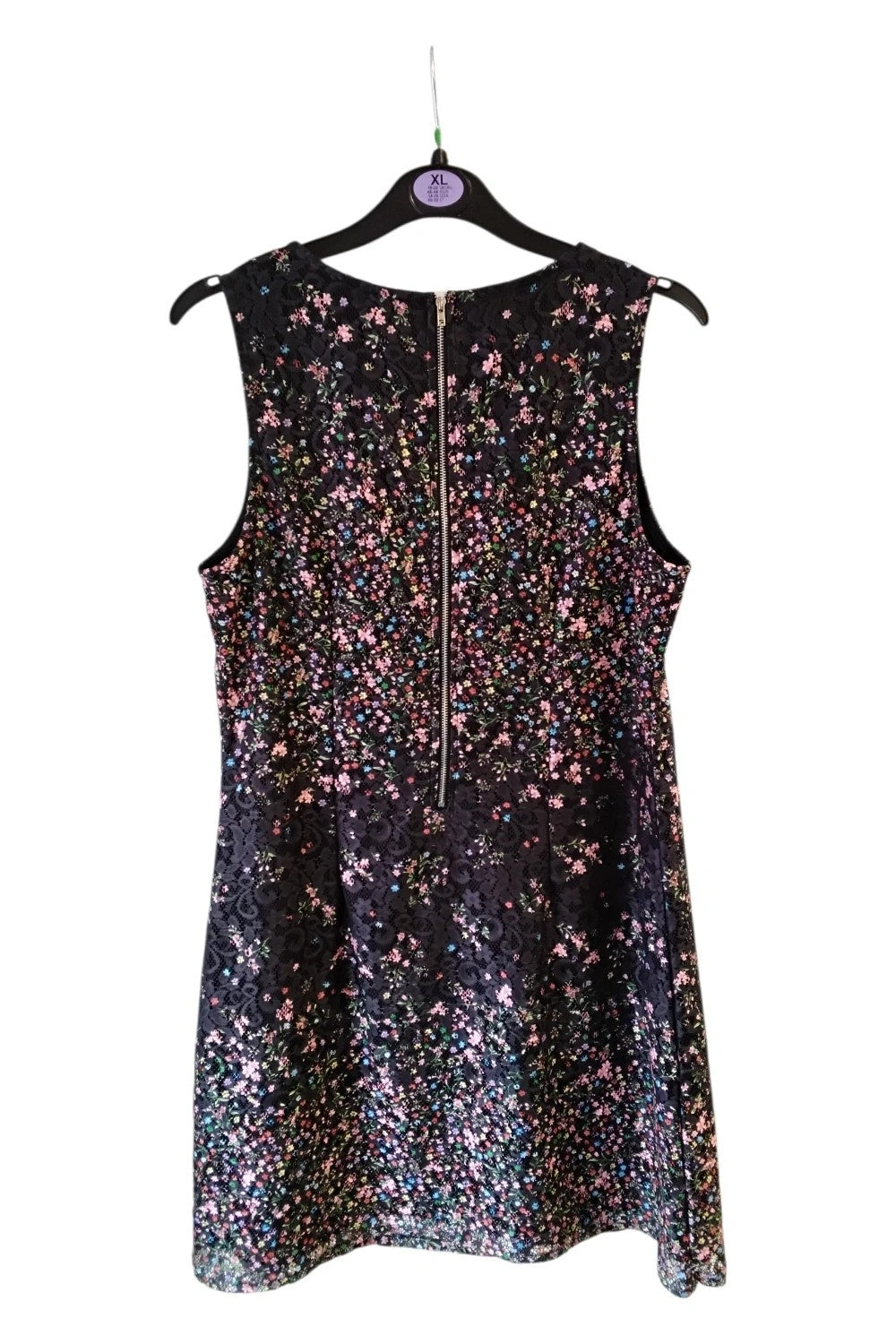 Stella Morgan Dress Black Print Sz 10 10203SHO