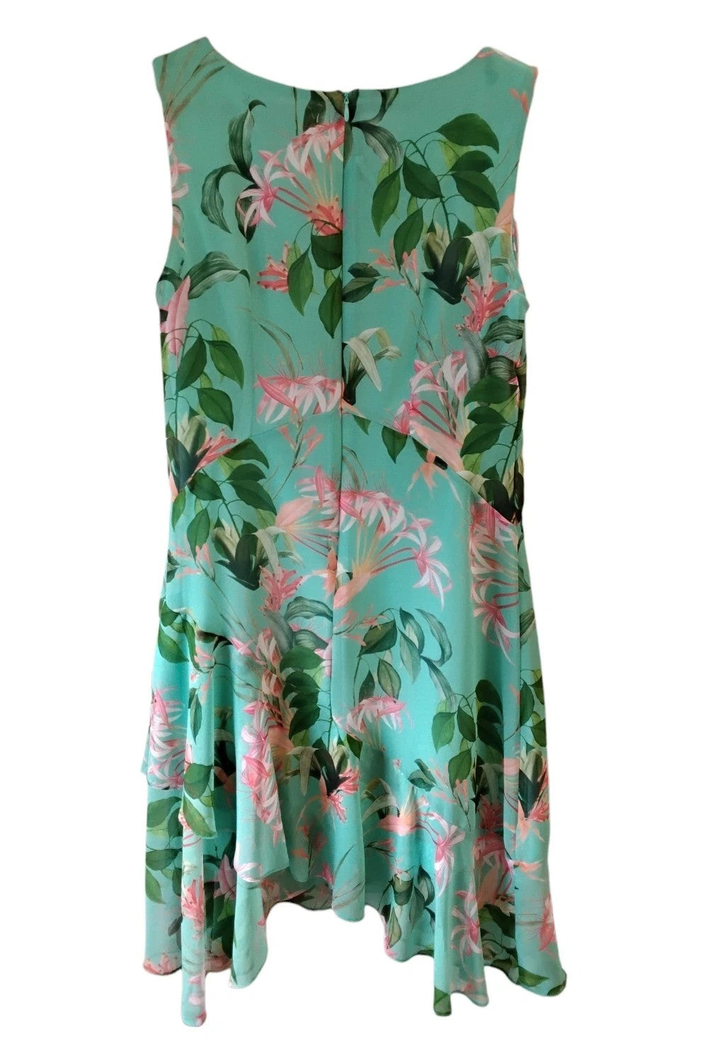 Poco Boutique Dress Green Sz-12 10014ANN