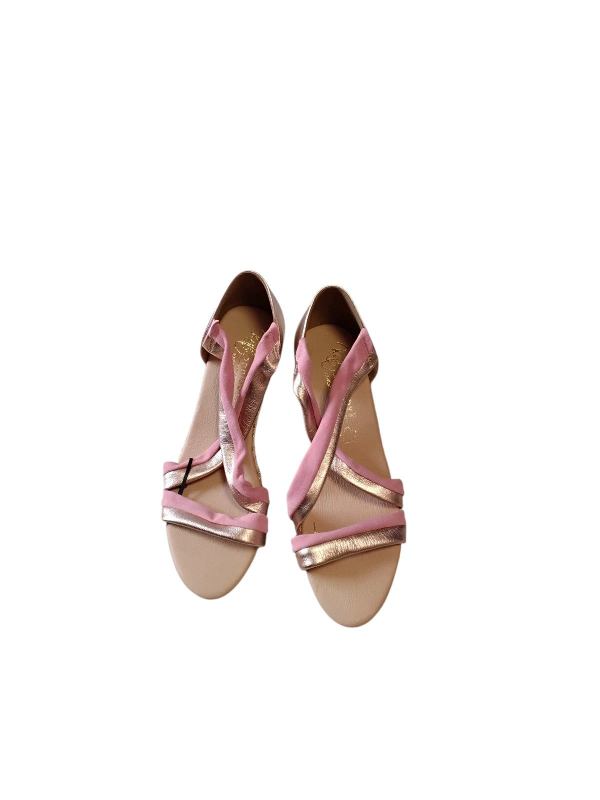 Kate Appleby Shoes Pink&Gold Sz-41 10235MCL