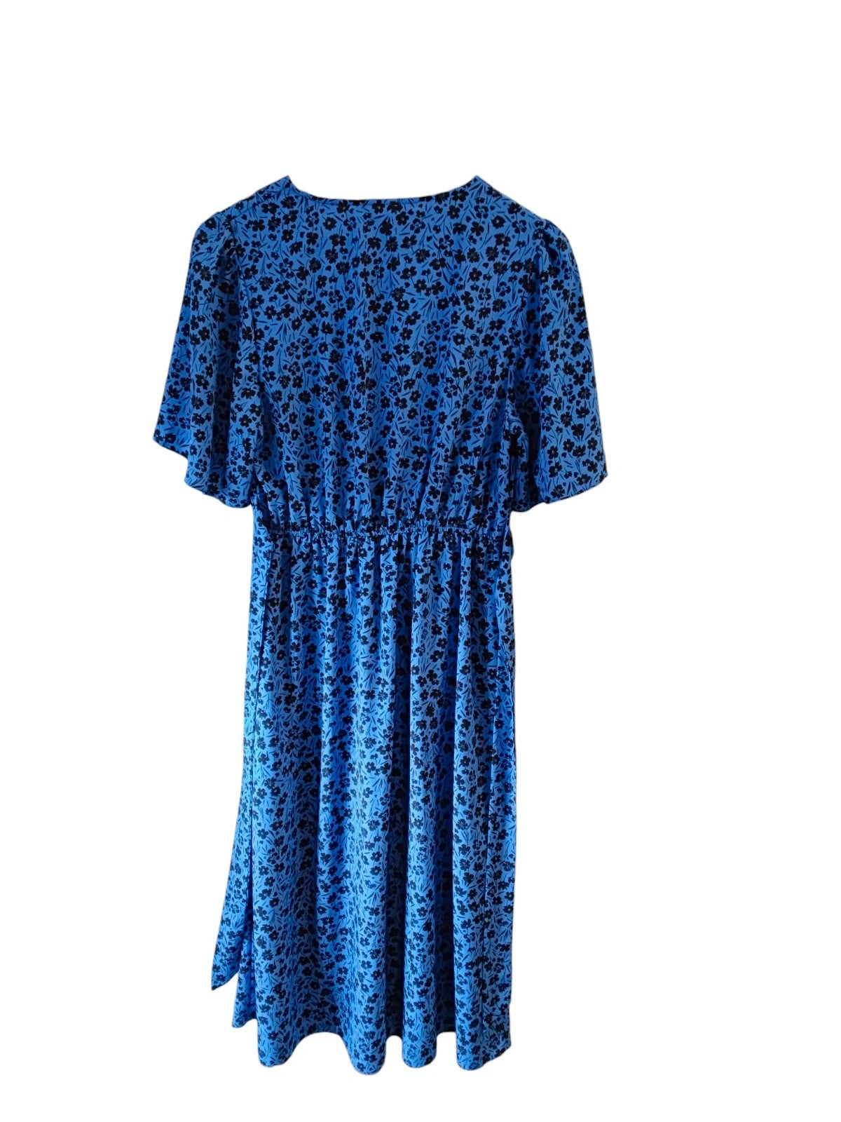 V By Very Dress Blue&Black Sz-12 10296CMC