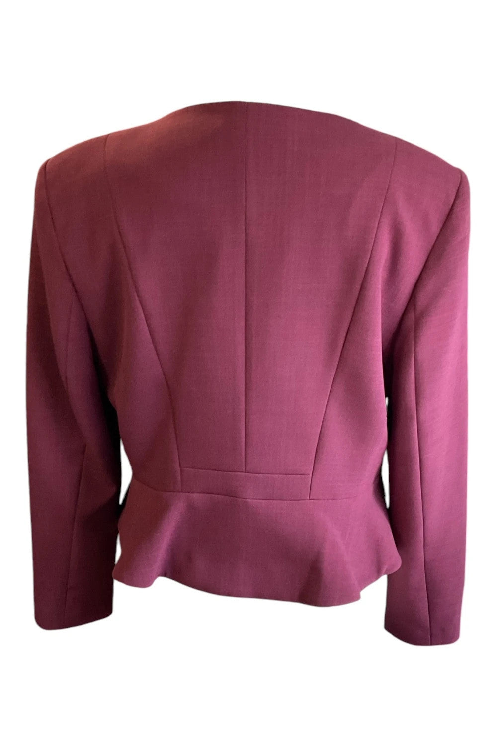 Definition blazer burgundy size-14 10318ANN