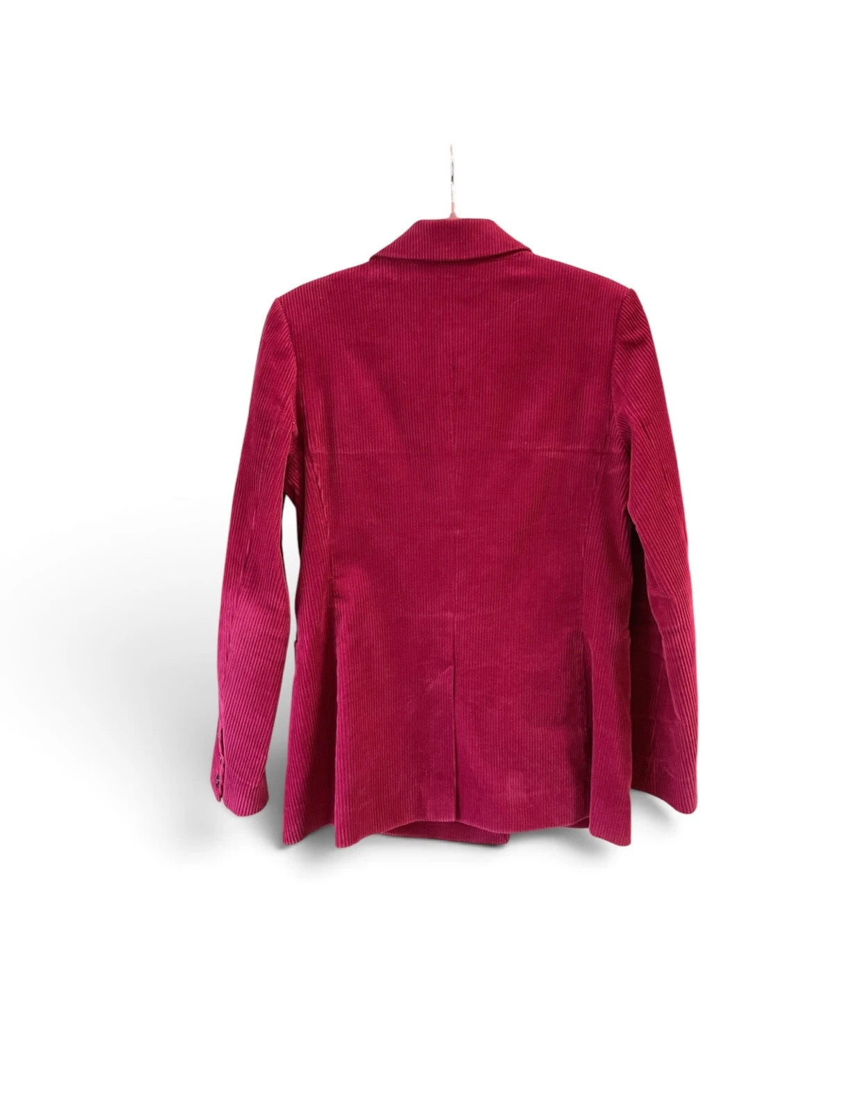 &Other Stories Burgundy Corduroy Blazer Sz-40 10409GM