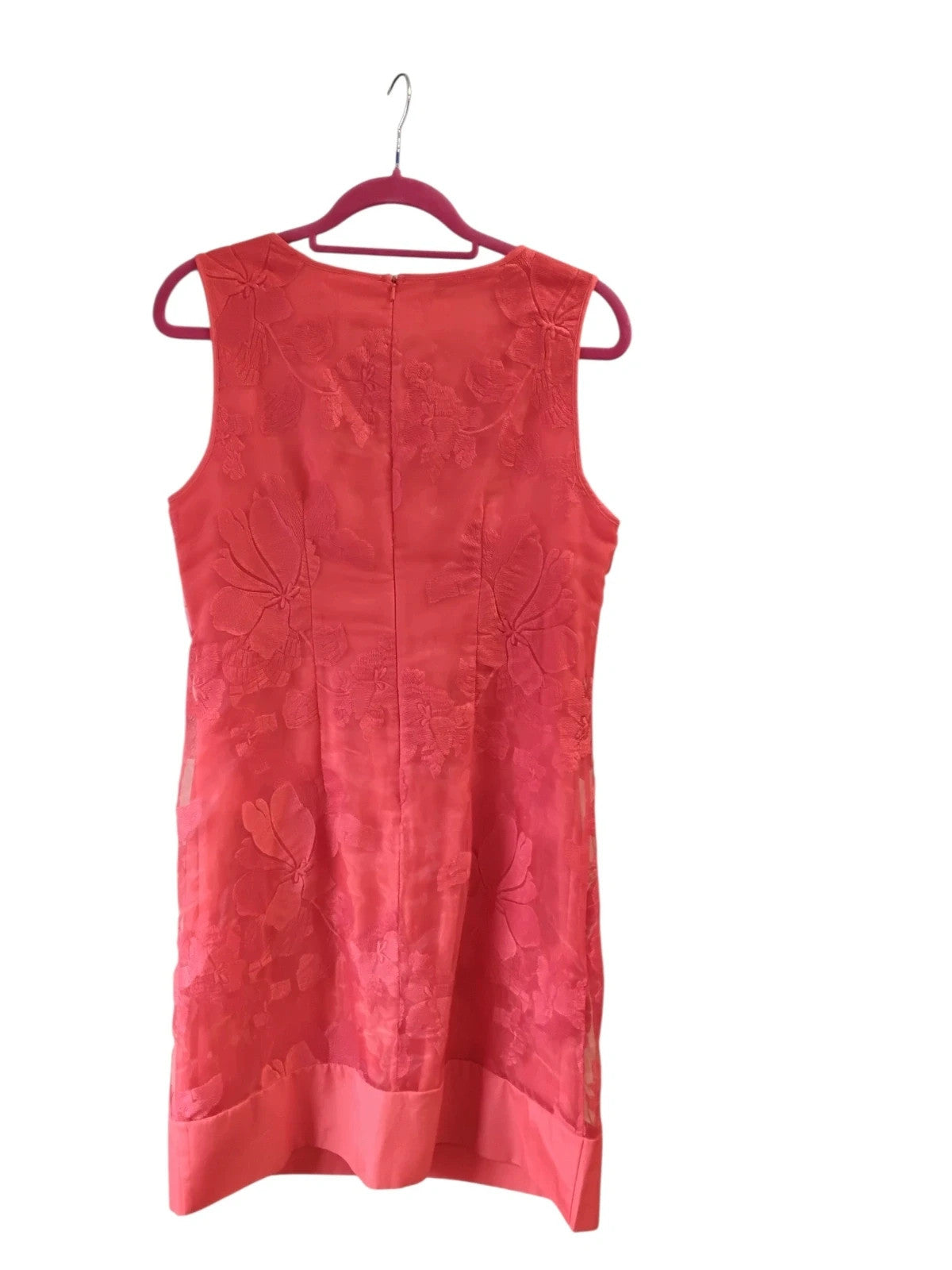 Dunnes Dress Red Sz-14 10445MQN