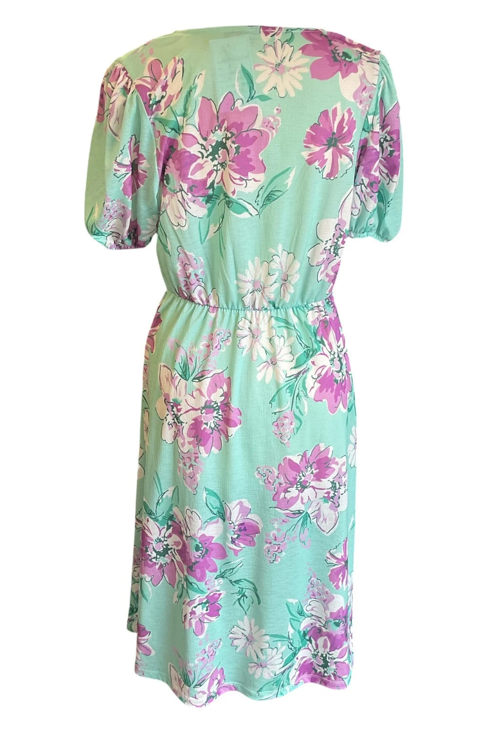 Boohoo dress mint and purple size-8 10448KG