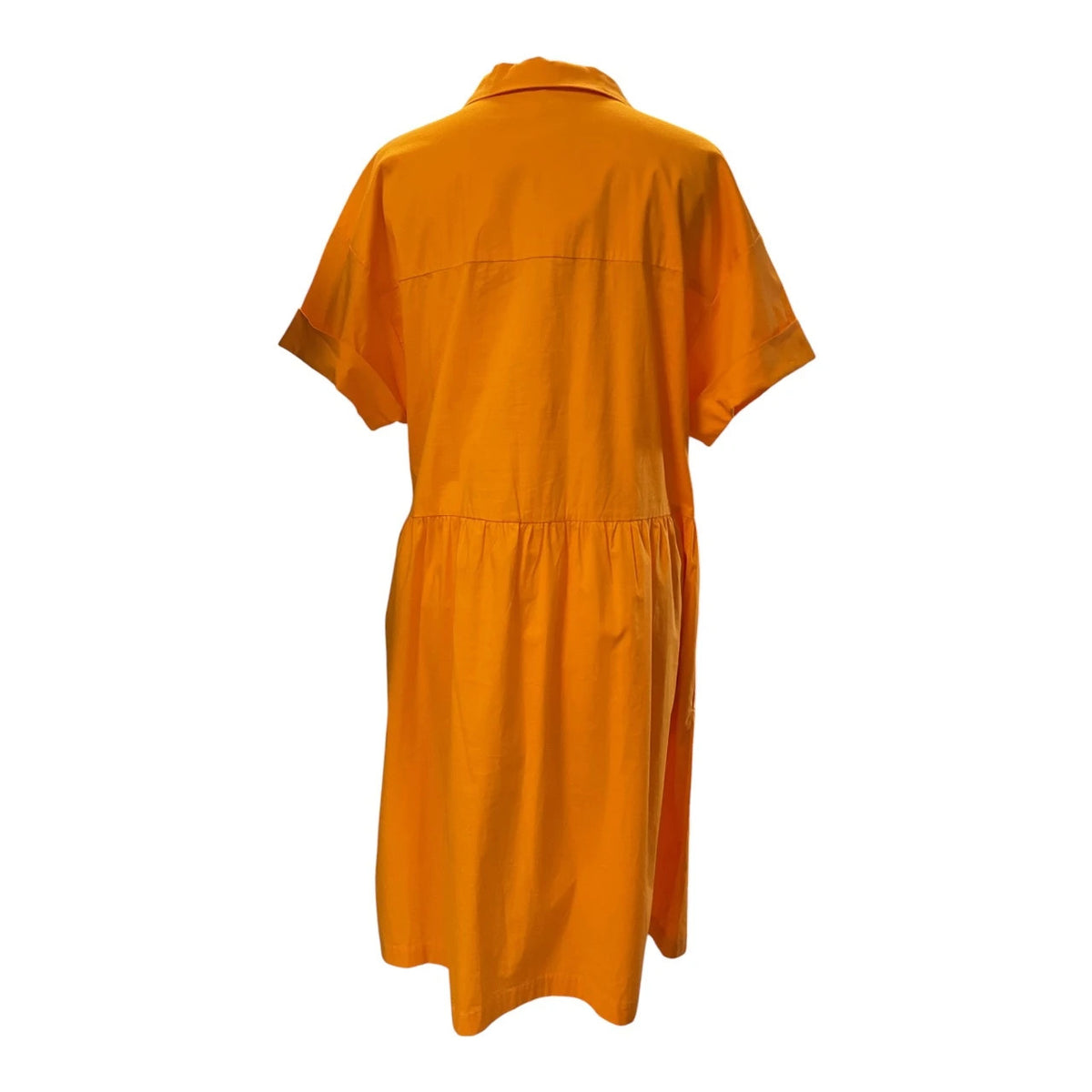 Oui orange dress, size-12, 10463PD