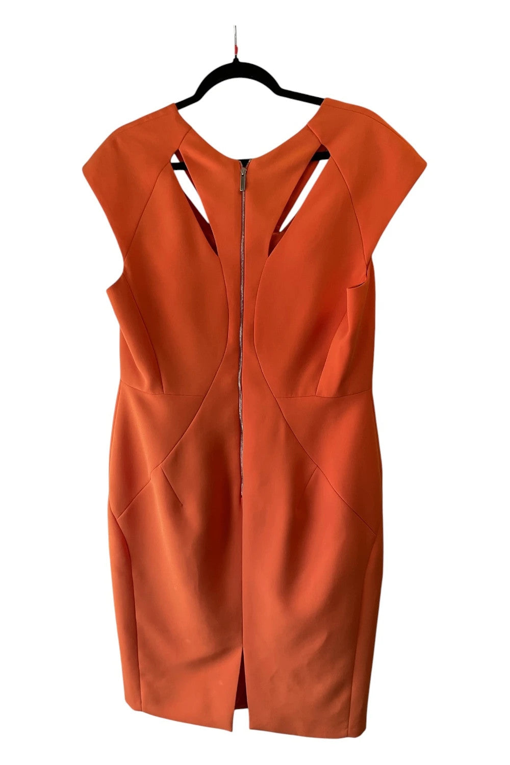 Karen Millen dress orange size-16 10537MG