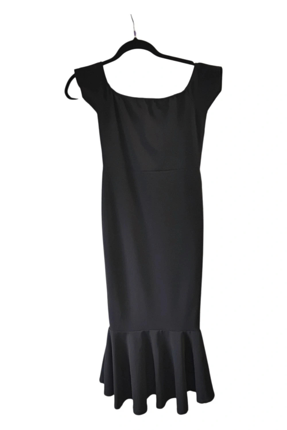 Missguided dress black size-10 10559MMO