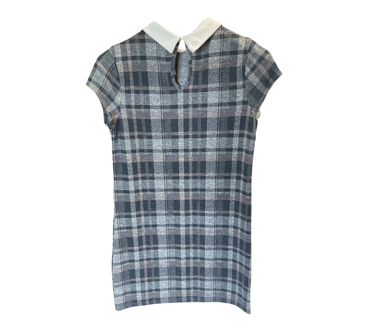 Stylewise grey and pink dress, size-12, 10622CMG